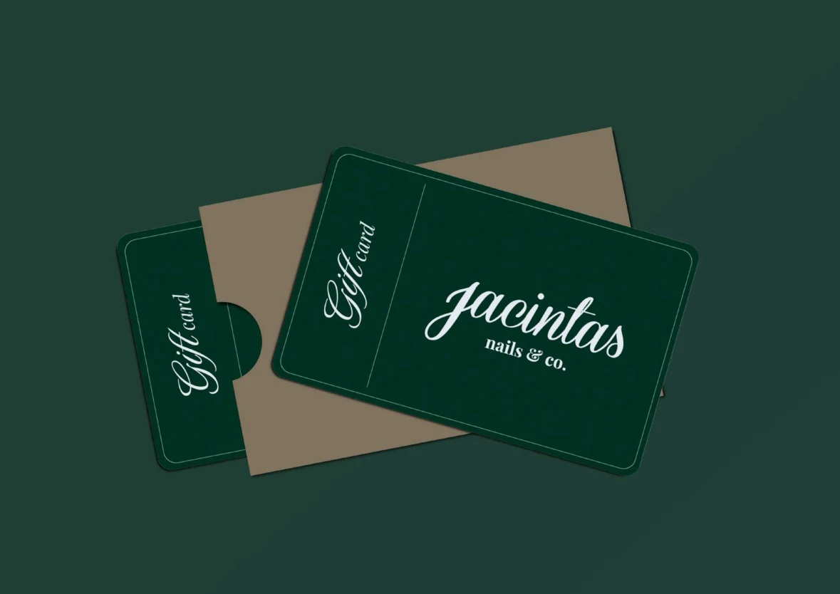 Tarjetas auténticas Jacintas según su manual